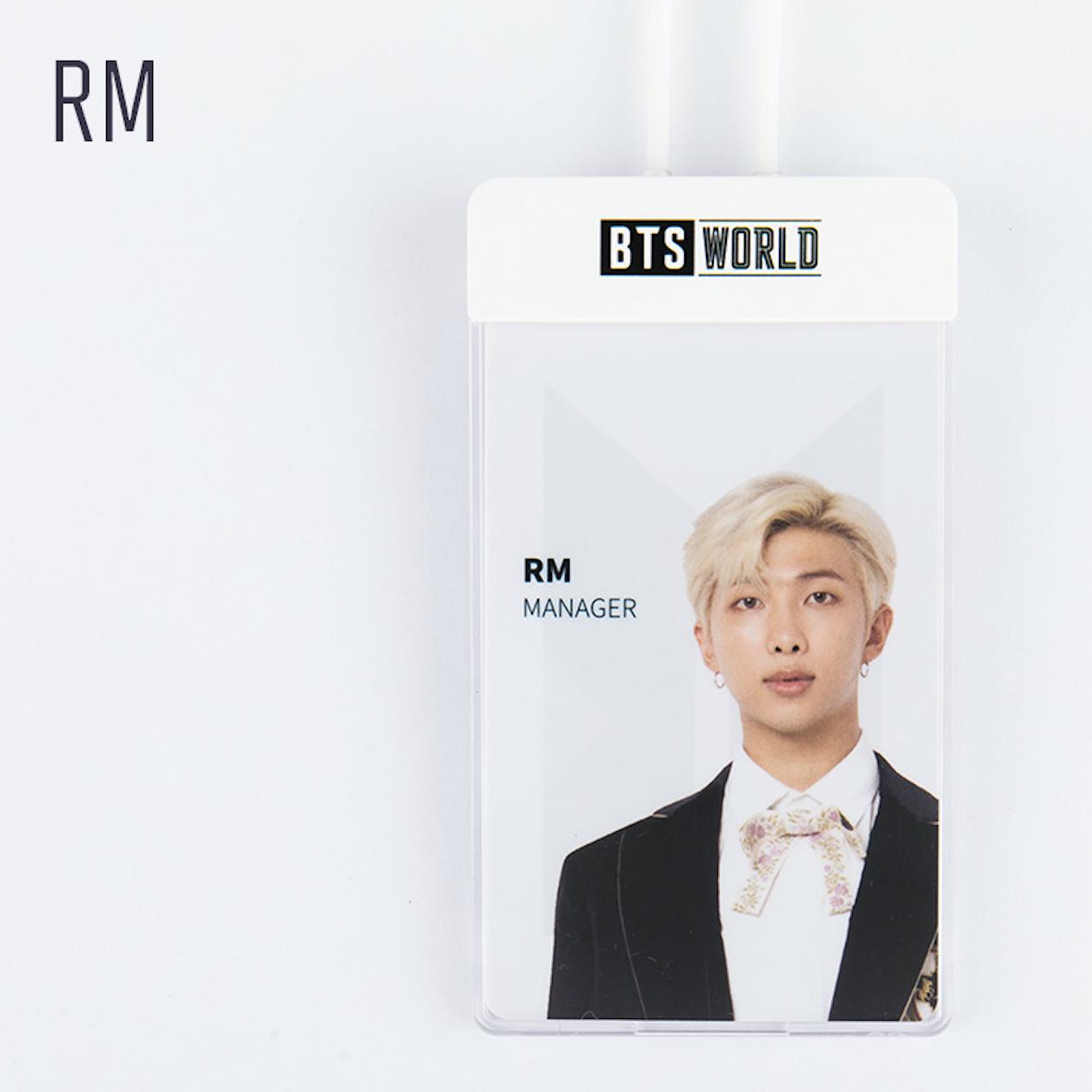 BTS WORLD Официальный набор карт менеджера BTS RM