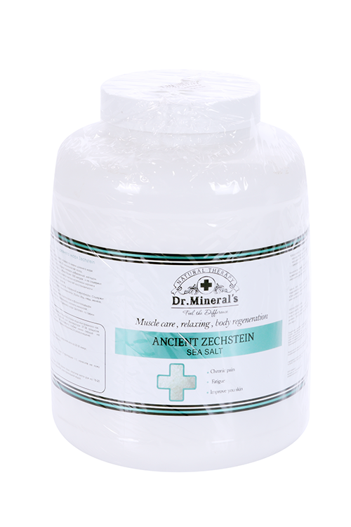 Соль Dr Minerals Ancient Zecshtein sea salt д/ванн магниевая банка, 6 кг