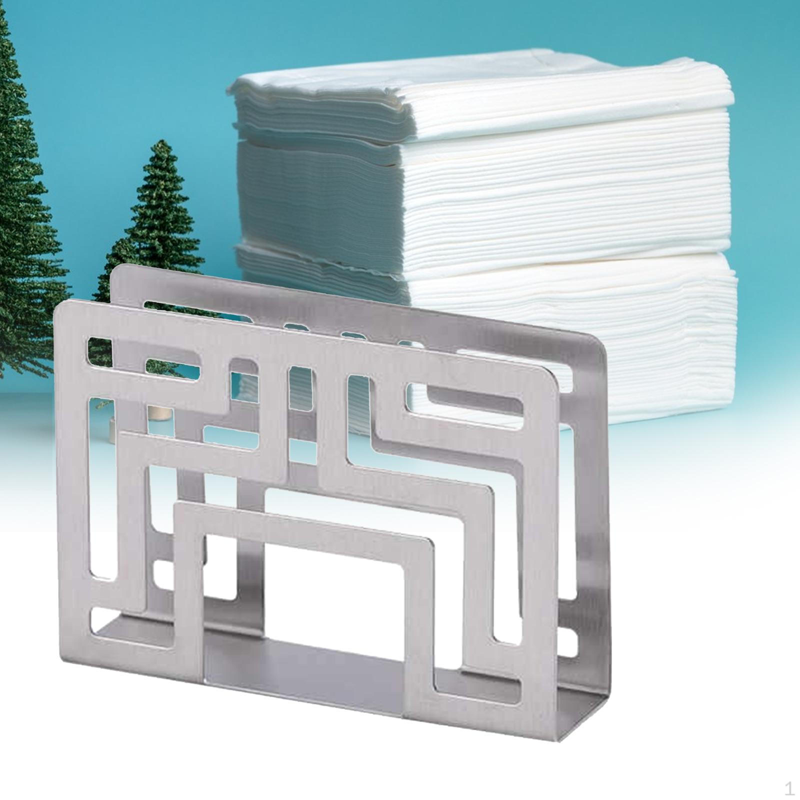 Держатель для салфеток, бумага из нержавеющей стали, организация хранения, современный диспенсер для салфеток