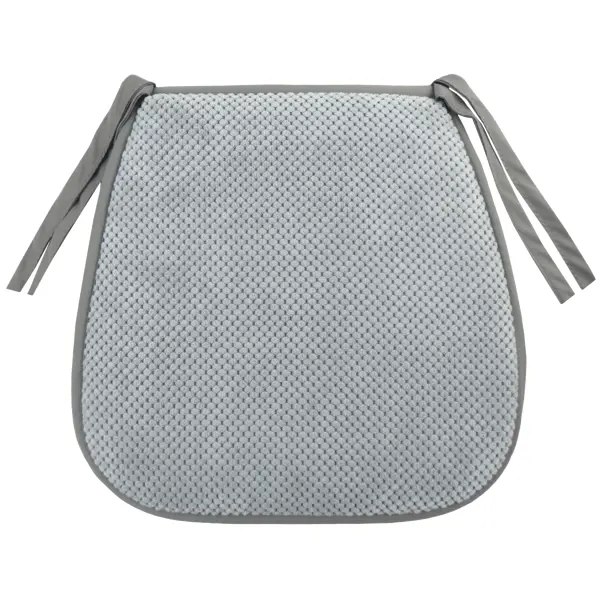 Галета для стула Linen way Цитус 38/27x40x3 см цвет серый