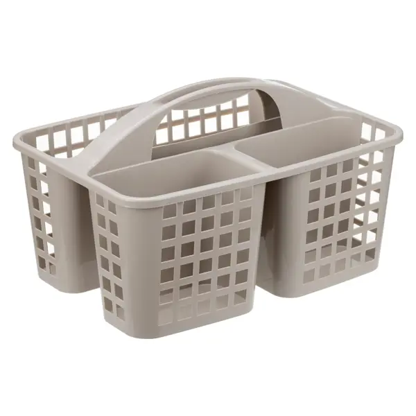 Органайзер полипропилен 23x31x18.5 см цвет капучино